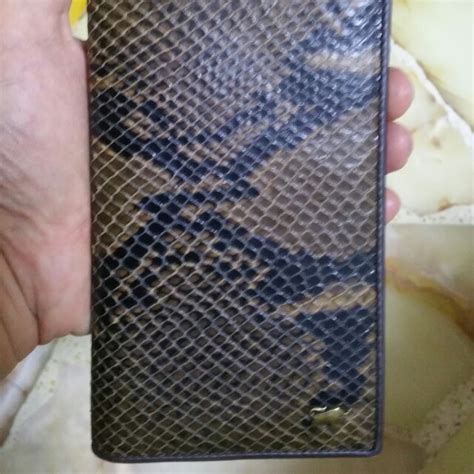 A wallet brand dating back to the 19th century. Brand New Braun Buffel Snake Skin Rectangular Wallet ...