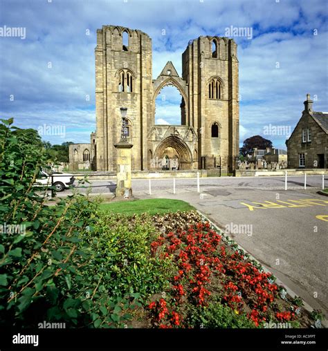 Ruins Of Elgin Cathedral Moray Scotland Uk Eu Stock Photo Alamy