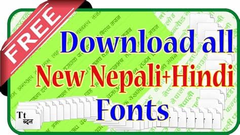 Download 10,000 fonts with one click for $19.95. free download all new nepali/hindi fonts and install ...