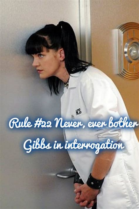 Gibbs Rule 22 NCIS Season 4 Episode 10 Smoked Ncis Ncis Abby