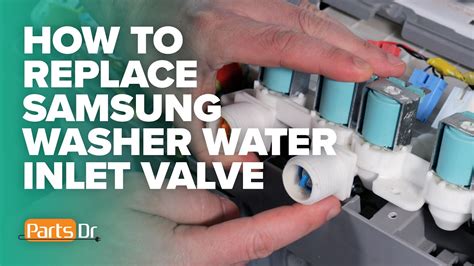 The fear is that attempting a fix could one such job is the leaky water shutoff valve. How to remove/replace Samsung washer water inlet valve ...