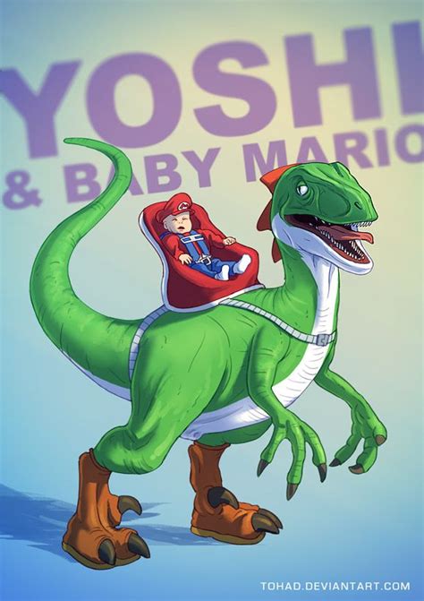 Realistic Yoshi By Tohad Super Mario Pinterest