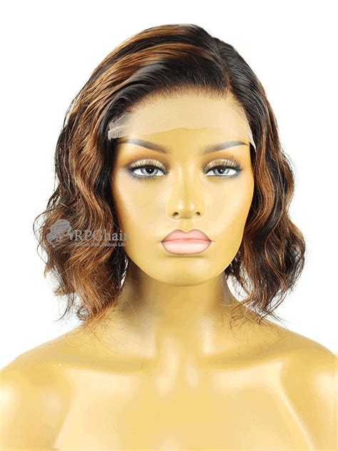 5x5 Glueless HD Lace Wig Tight Curly BOB Hairstyle BOB52