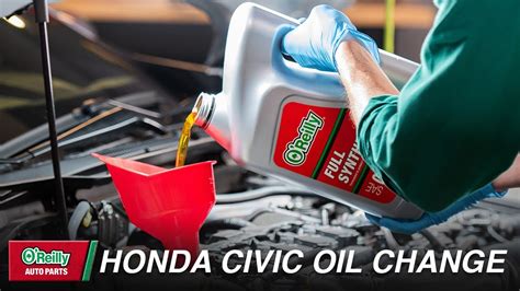 How To Change The Oil And Filter On A 2016 2020 Honda Civic