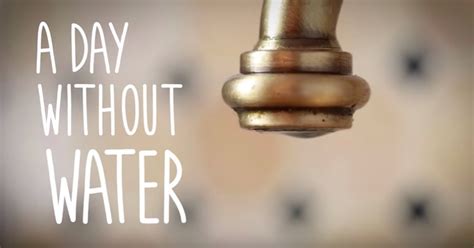 Video Imagine A Day Without Water Cv Water Counts
