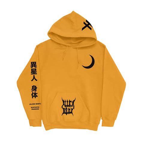 Alien Body 🌙 On Twitter Yellow “raw Vision” Hoodies Now Available At