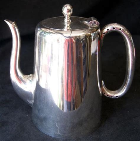 Silver Vintage Sheffield Epns A1 Silver Plated Coffeeteapot Was