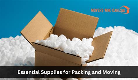 Essential Supplies For Packing And Moving Removalists Perth