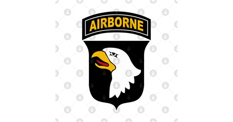 101st Airborne Division Screaming Eagles Insignia Airborne 101
