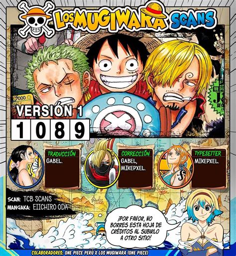 One Piece Capítulo 1089 manga InManga