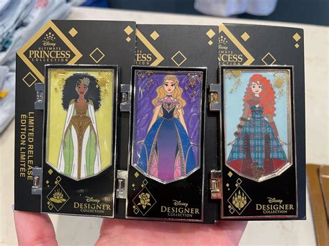 Gorgeous Disney Ultimate Princess Collection Pins Available In Art Of Disney At Epcot Wdw News