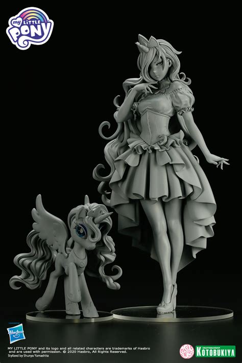 Kotobukiya Shows Final Sculpts Of Princess Luna And Celestia Bishoujo