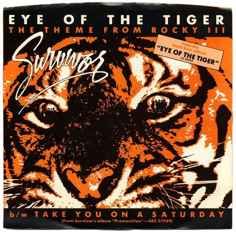 Survivor Eye Of The Tiger Lyrics Genius Lyrics