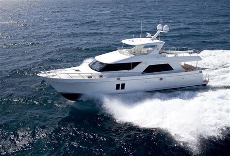 Ocean Alexander 72 Yacht At Full Speed — Yacht Charter And Superyacht News