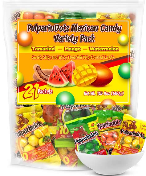 Buy Pulparindo Mexican Candy Variety Pack 21 Packs Of Spicy Sweet