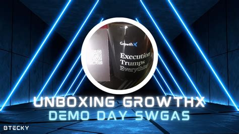 Unboxing Growthx Demo Day Swags Unboxing Youtube