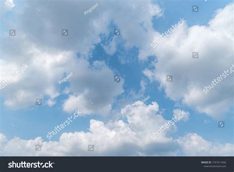 Clear Blue Sky Backgroundclouds Background Stock Photo 1757411642