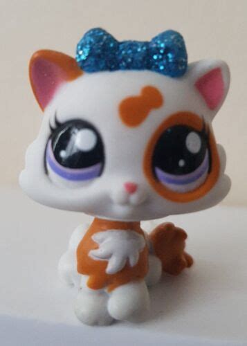 Littlest Pet Shop Lps 2327 Glitter Sparkle Kitten Cat Ebay