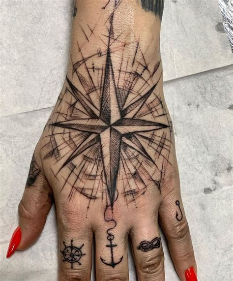 20 Unique Compass Tattoo Designs For Men And Women Tikli