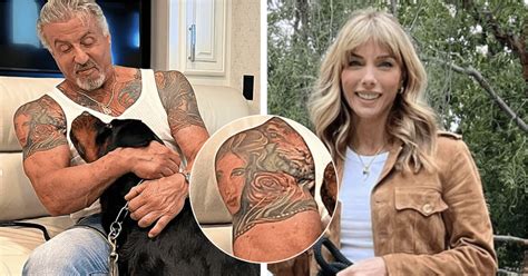 Sylvester Stallone Replaces Wife Jennifer Flavins Tattoo With Picture