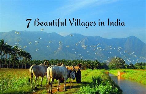 7 Beautiful Villages In India You Shouldnt Miss City Village News