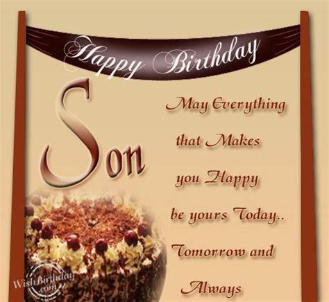 We've watched you grow into an amazing man. Birthday Wishes for Son, Awesome Birthday Wishes For Son ...