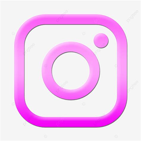 Logotipo Instagram Rosa PNG Rosa Instagram Logotipo Imagem PNG E