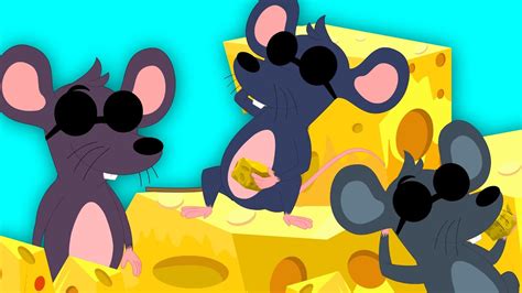 Three Blind Mice Nursery Rhymes For Kids And Childrens Song For