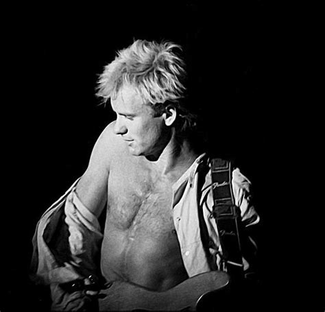 Sting Musician The Police Band Wave Rock Black White Photos Music
