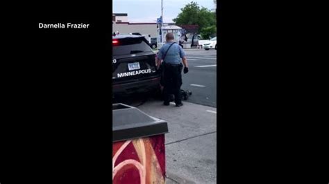 Video Shows Minneapolis Cop With Knee On Neck Of Motionless Moaning
