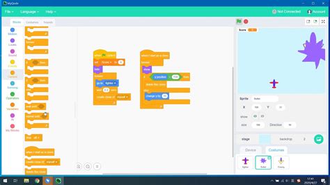 You can loop through walls. Scratch Coding Project - Airplane Video Games Tutorial ...