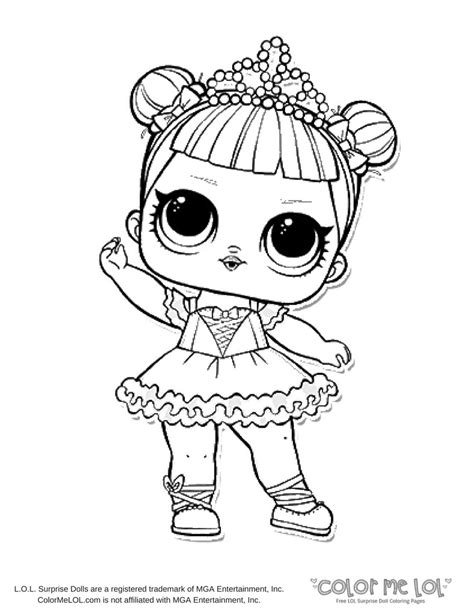 Lol Dolls Coloring Pages At Free Printable Colorings