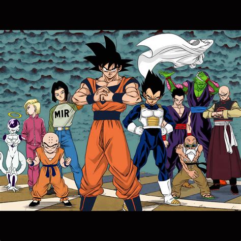The stage is set and the teams are ready. Universe 7 Team - Dragon Ball Super Manga - Chapter 33 Colored : dbz
