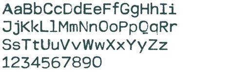 If you want to use the font. Modern Typewriter font download free (truetype)