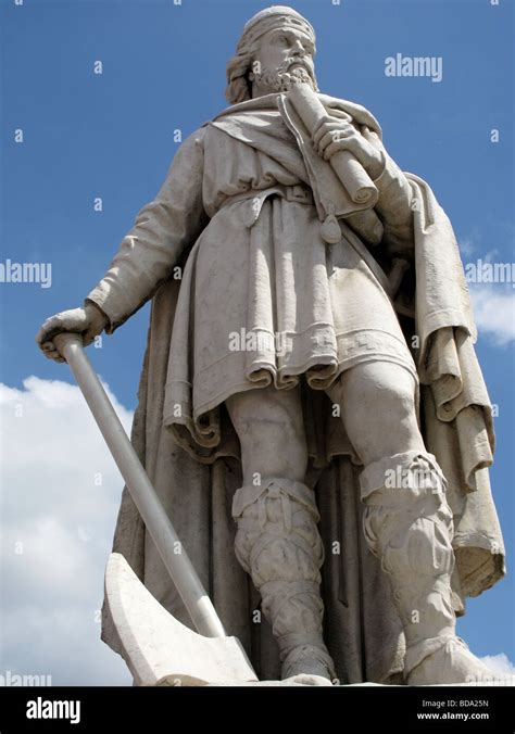 The Statue Of King Alfred The Great Which Resides In The Market Place