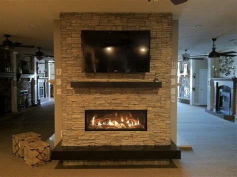 The fireplace is often considered the focal point of the home and. Here is the 4415HO linear fireplace by Fireplace ...