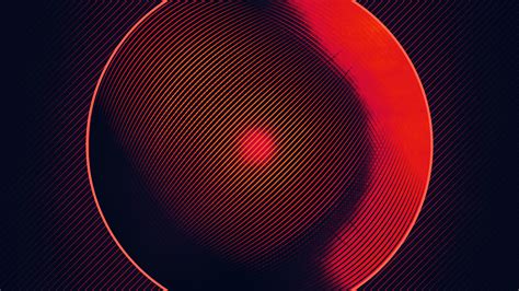 Abstract Circle Red Lines 4k Hd Abstract 4k Wallpapers
