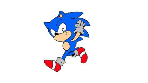 Classic Sonic Pose Sonic Artist Central Amino