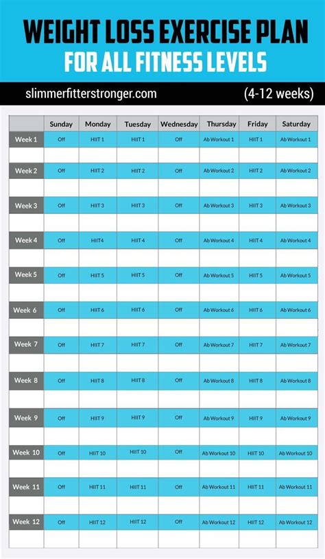 12 Week Workout Plan Template Web 12 Week Fitness Plan Template Fitness