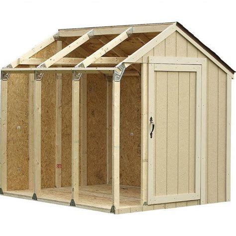 Build Your Own Custom Shed Using Shed Kit Brackets And Your Materials