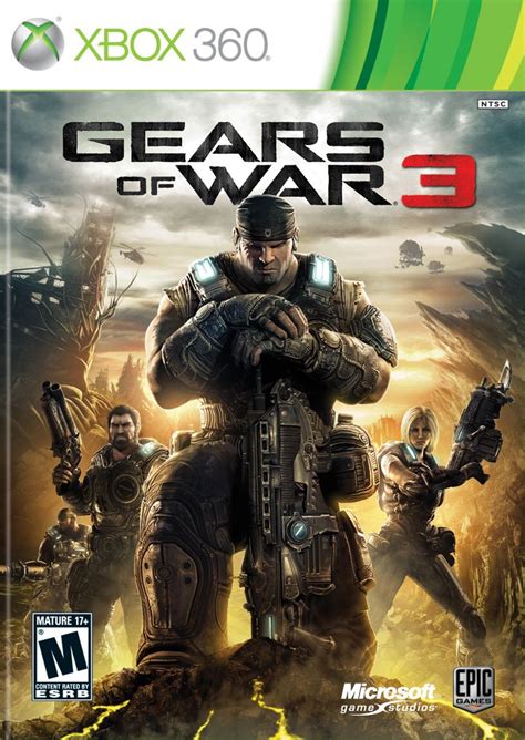 Gears Of War 3 Xbox 360 Game Xbox 360 Game