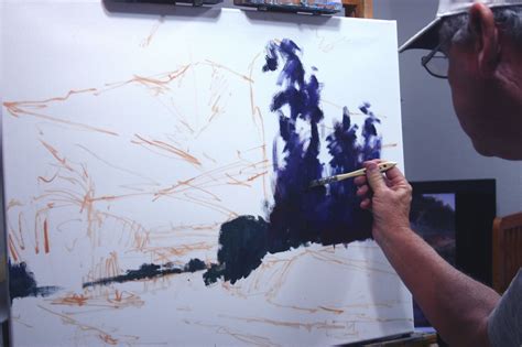 Rusty Jones Painters Blog A Day In The Studio