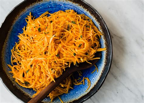 Butternut Squash Noodles With Sage Butter Our Salty Kitchen
