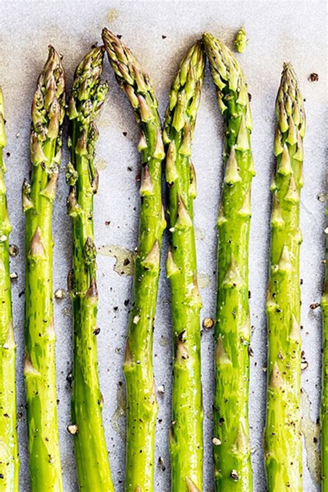 Our Fav Roasted Asparagus With Parmesan Cheese Made In A Day