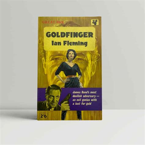 Ian Fleming Goldfinger First Edition Pan Paperback 1961