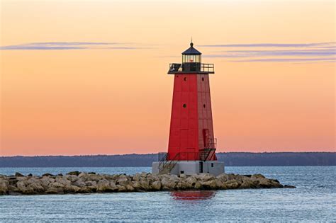 Manistique East Breakwater Lighthouse Pictures Download Free Images