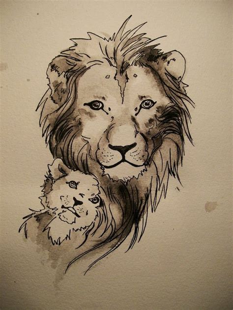 Lion Tattoos Permanent Art Pinterest