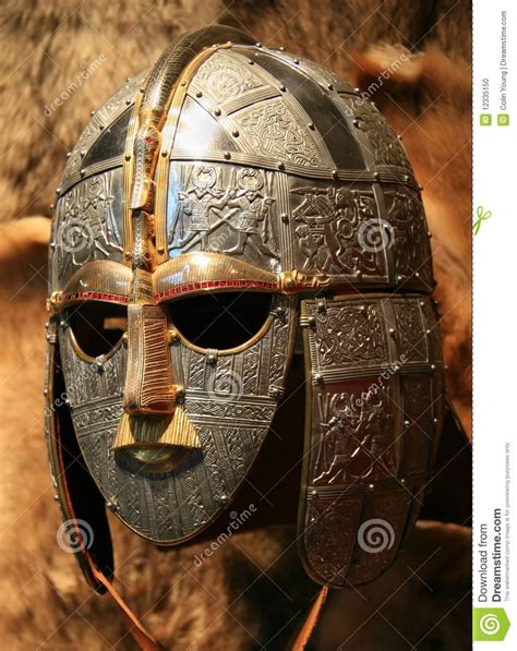 Ortwin gamber with some additional comments on the sutton hoo arms and. Sutton Hoo Saxon Helmet stock photo. Image of serpent ...