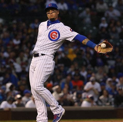 The shortstop had had a 63.4 percent contact rate going back to may 1 (69.3 percent in may and 61.4 percent so far in june). Javier Baéz - Chicago Cubs #9 | Chicago cubs baseball, Chicago cubs baby, Chicago cubs