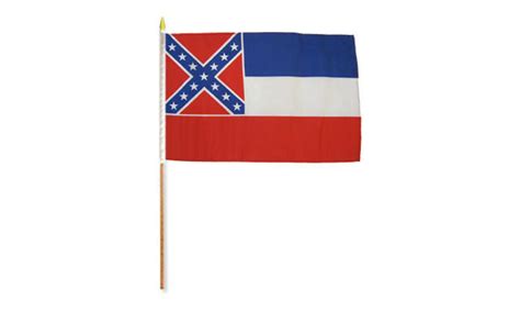 Mississippi Stick Flag 1894 12x18in